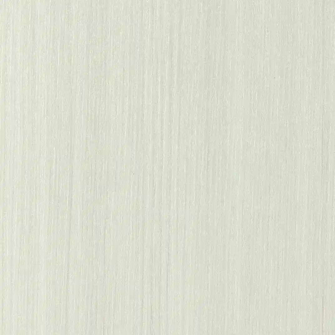 Diva WL 3D laminate sample in a soft off-white with a fine vertical grain